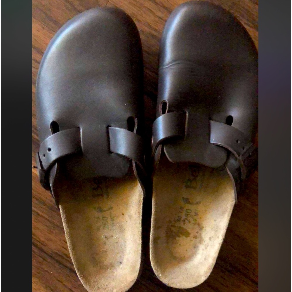 Betula Birkenstock Shoes- mahogany- worn twice.